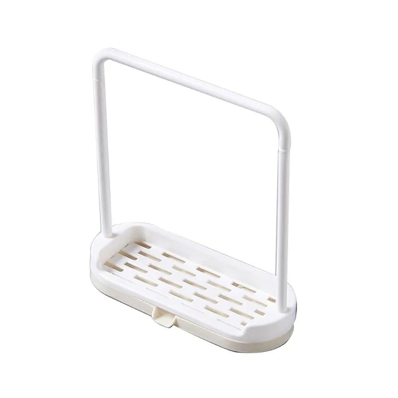 Ganci Rails X7AB Strofinaccio Scaffale Lavandino Spugna Portasapone Cucina Bagno Scarico Portaoggetti Asciugamano Appendiabiti