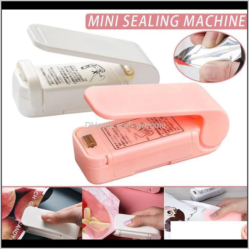 household portable mini heat handheld sealing machine for snack kitchen accessories hy99 bag clips