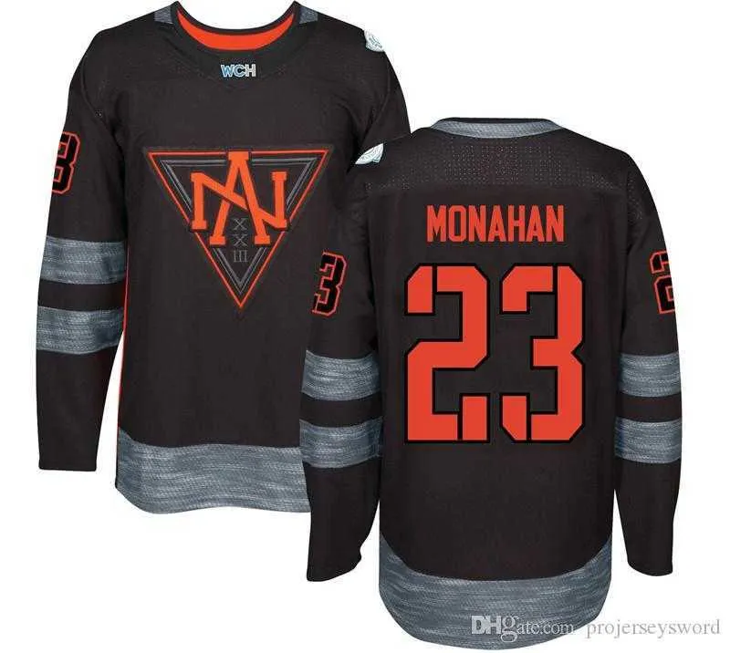  World Cup North American Team M.murray Mackinnon Nugent-hopkins Monahan Saad Eichel Couturier Custom Ice Hockey Jerseys