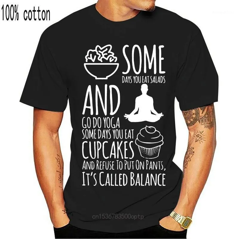 Men's T-Shirts Funny Yoga Quote Vinyl Print T-Shirt Great For Wearing To Your Sessions Make A