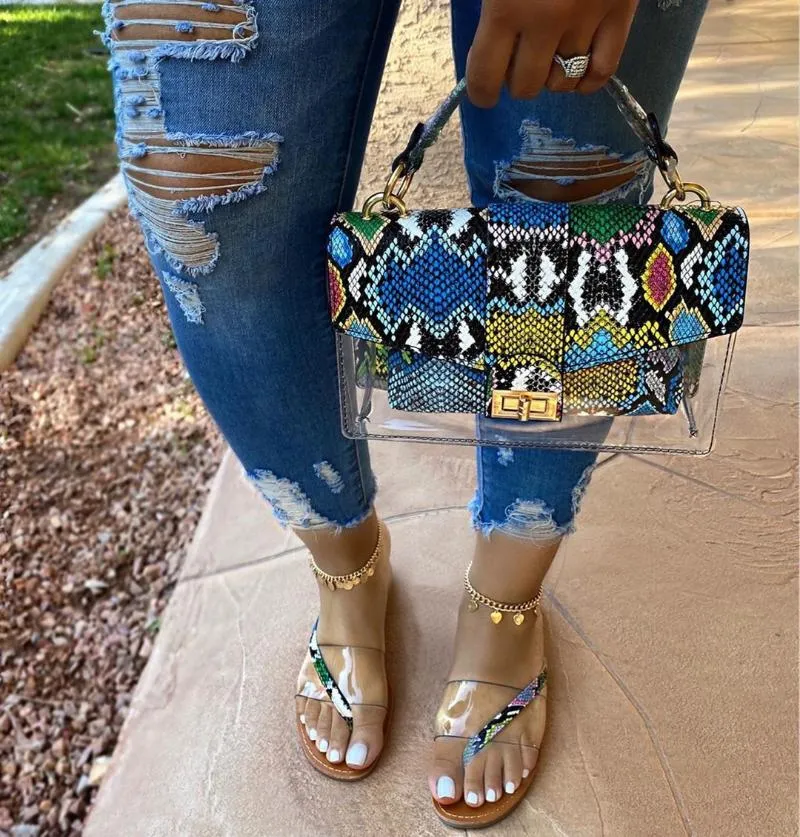 Purse and slides set hotsell