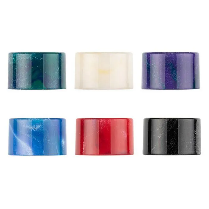 Epoxy Harts Skin Drip Tips för TFV8 Baby V2 Stick V9 Max TFV16 TFV18 Tank