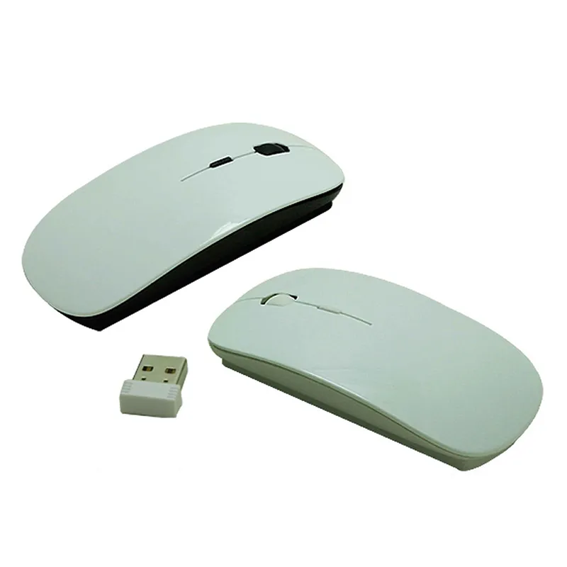 Mini mouse 3D a sublimazione Mouse per computer wireless ultrasottili con interfaccia USB Forniture per ufficio laptop