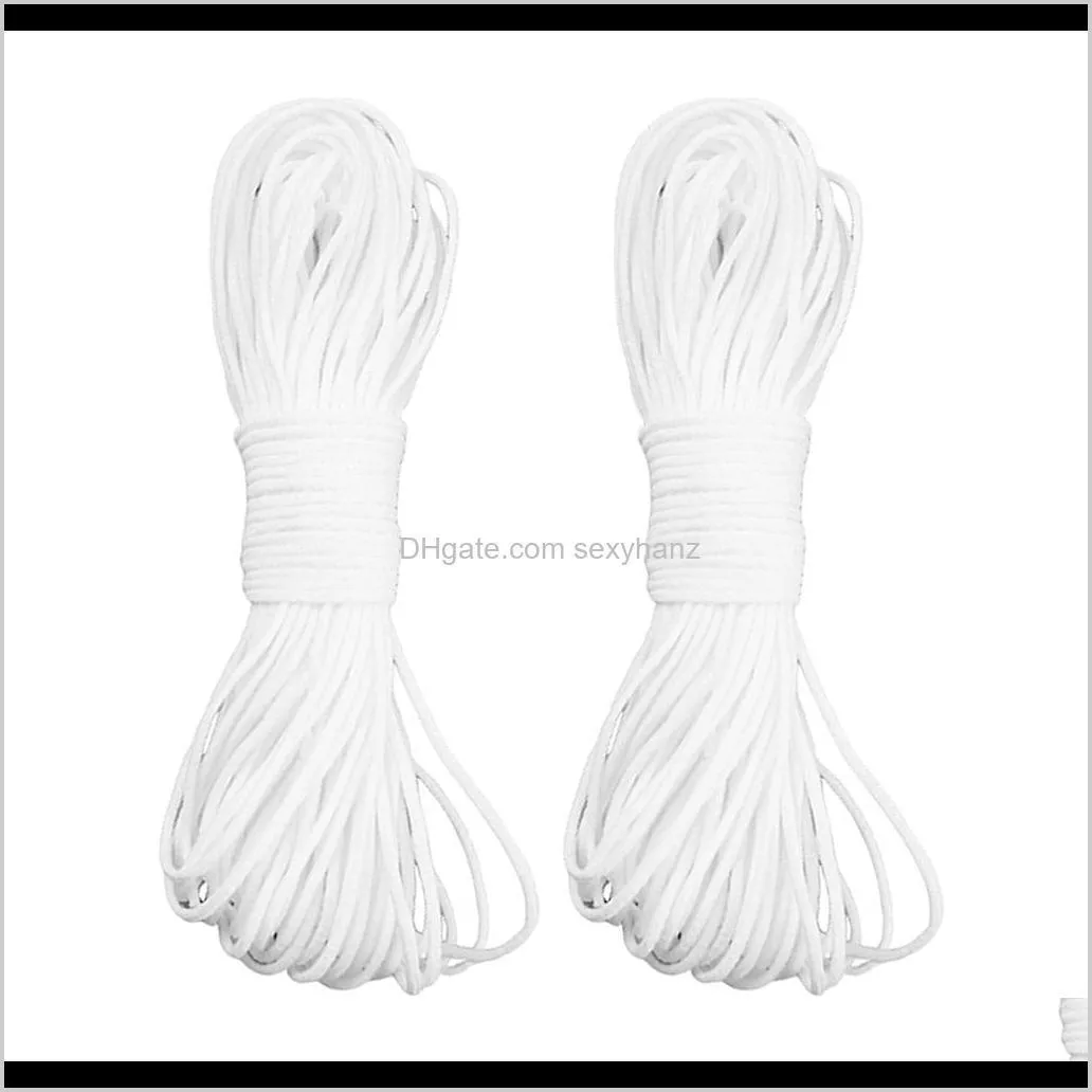 2x wide elastic cord string high elasticity for sewing hanging dressmaking