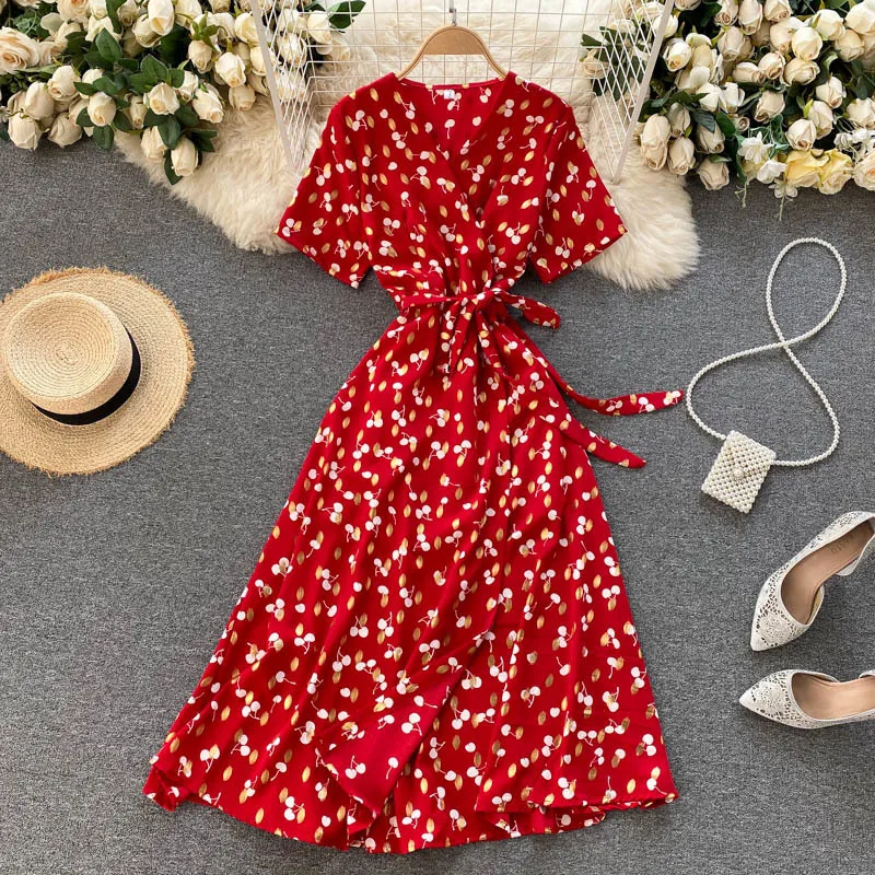casual midi dress for women Ocean Blu Midi Dress