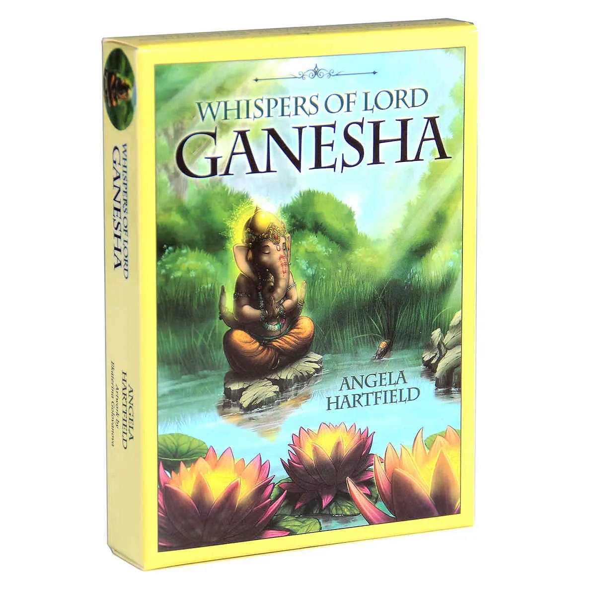 Ganesha oracles of Lordesha oracles of armination tarot deckカード板ゲーム象から見てくれた神のおもちゃS1Rv9