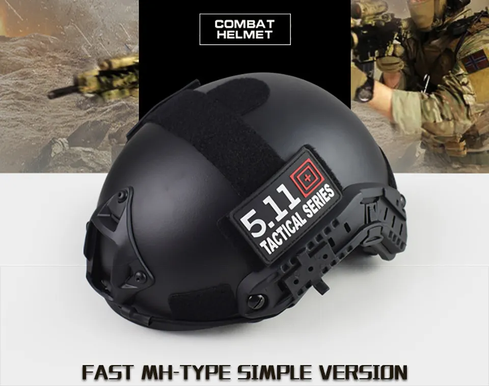 Quality Military Tactical Helmet Fast MH Cover Casco Airsoft Helmet Sports  Accessories Paintball Fast Jumping Protective From Qianduofff, $61.83
