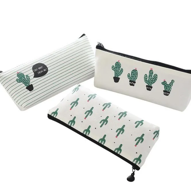 Creative Cactus Canvas Pencil Case Portable Zipper... From  Topwholesalerno4, $0.91 | DHgate.Com