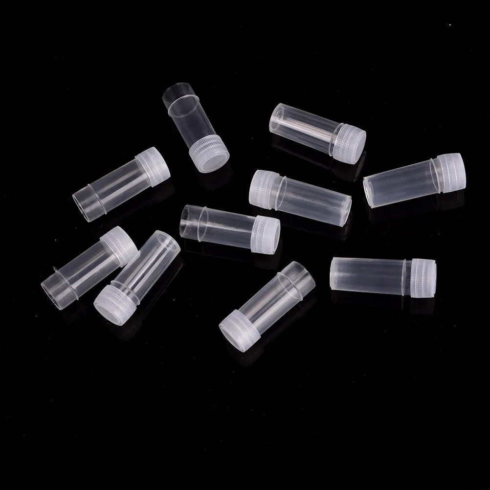 2021 Clear Small 5 ml 5G Plastic Sample Flessen Hervulbare Cosmetische Container Jar Make-up Storage Injectieflacon Potten Buis