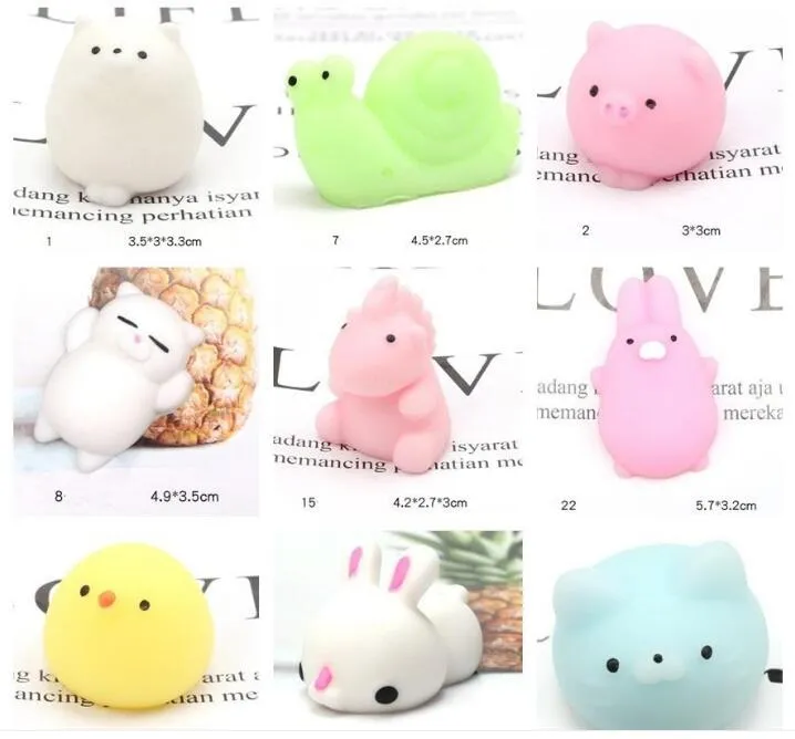 Lot de 3 Chats Anti-Stress Kawaii Ultra-Souples 8 cm – Jouets Sensoriels à Presser en PVA, Relaxation & Détente - Jeux & Jouets