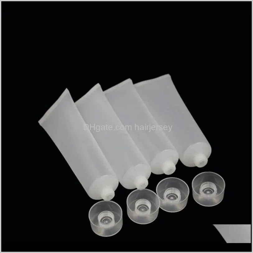 screw cap/flip cap cosmetic soft tube plastic lotion containers empty makeup squeeze tube refilable bottles emulsion cream package 