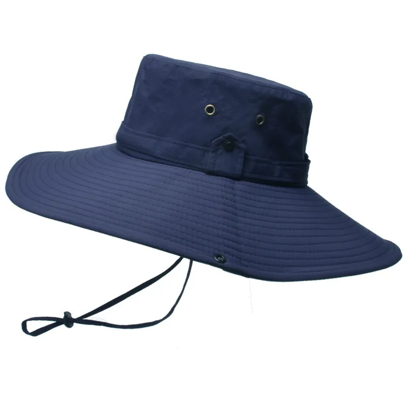 Mens Waterproof Fabric Mountaineering Hat Male Anti UV Sun Hats Outdoor  Fishing Cap Wide Brim Caps Bucket Hat Boonie Hat Gor207e From 20,58 €