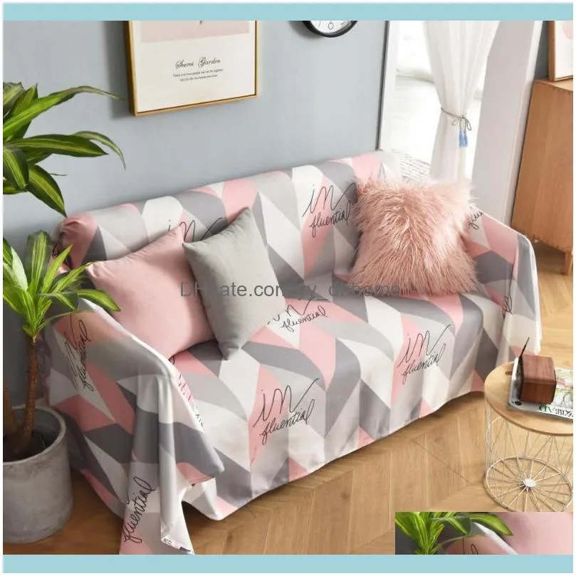 Geometric Sofa Blanket Cover For Living Room Modern Full Cover Non-Slip Throw Blanket For Sofa Furniture Protective Decor1