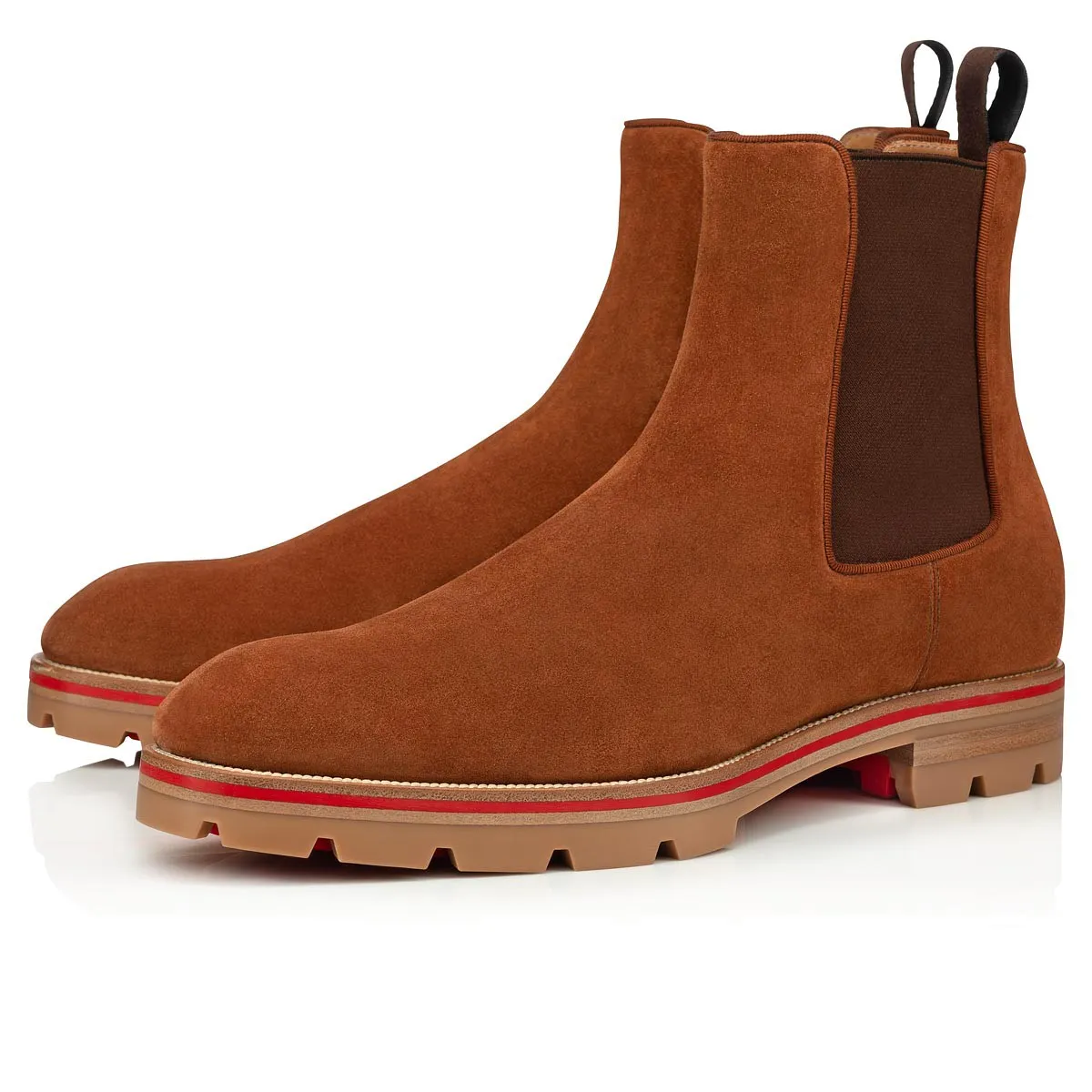 Men's no heel boots top