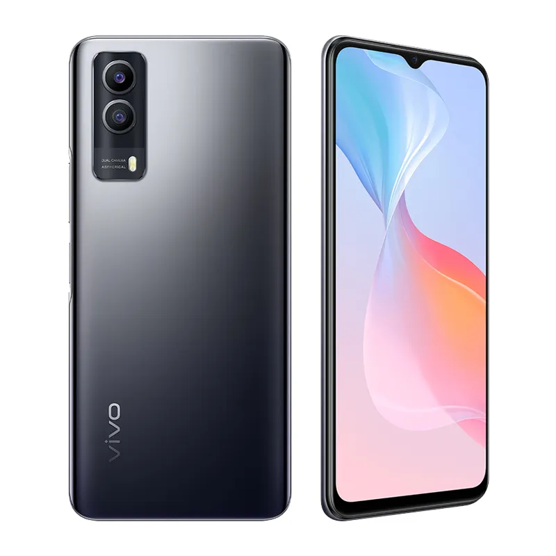 Original Vivo T1X 5G Mobiltelefon 6GB RAM 128GB ROM MTK dimension 900 Octa Core Android 6.58 tum LCD Fullskärm 64.0mp Vakna ansikte ID Fingeravtryck 5000mAh Smart Cellphone