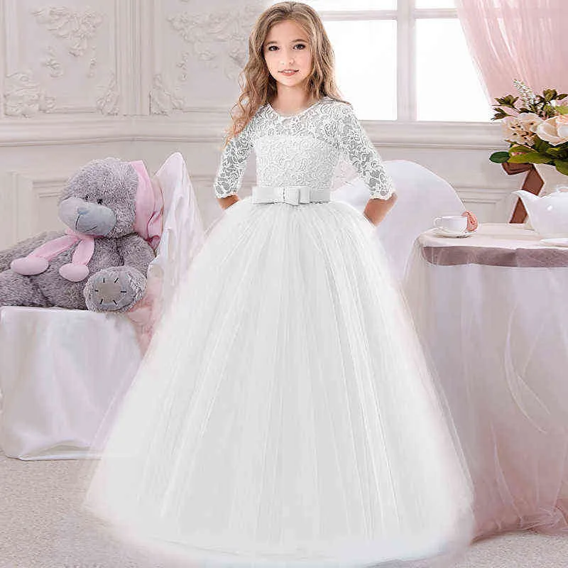 White gown on sale for children