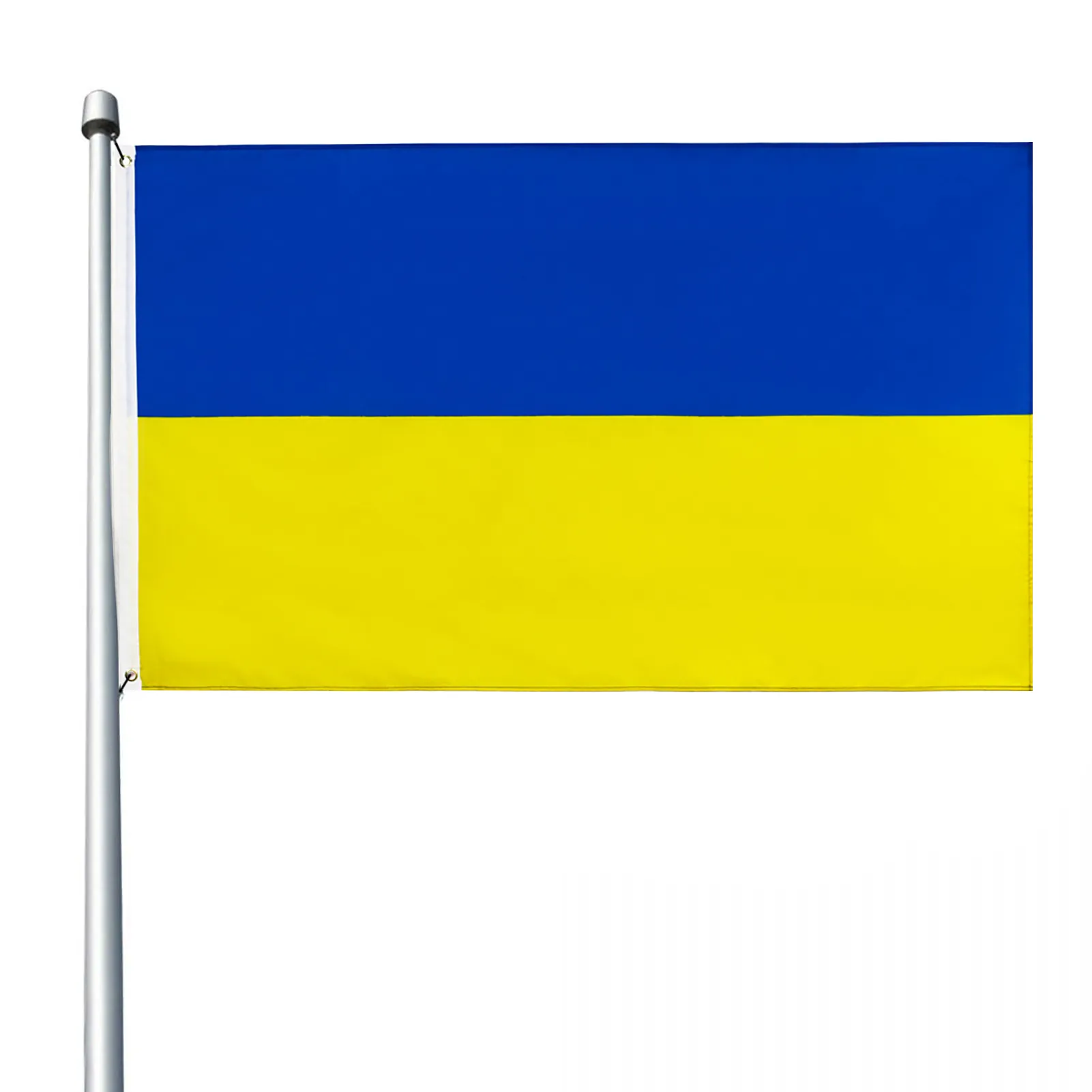 우크라이나 국기 90x150cm 파란색 노란색 3x5ft 우크라이나어 장식에 대 한 국기 비행 전쟁 전쟁 스탠드