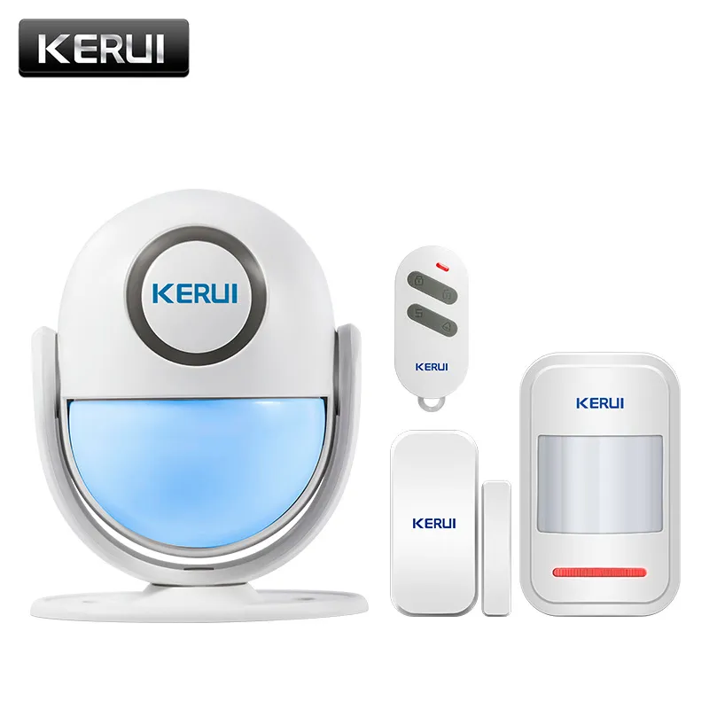 Kerui WP71 PIR Anti-diefstal Sensor Motion Detector Draadloze Beveiliging Alarm System DIY Kit