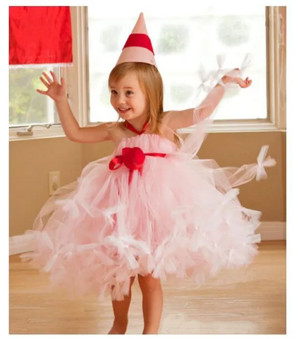 tule halter christmas festa vestidos de fada flor flor veste vestido de baile crianças vestir formal princesa
