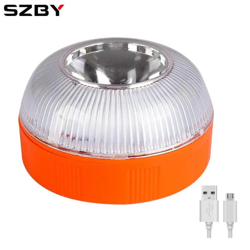 Emergency Lights Car V16 Beacon Light Rechargeable LED Roadside Safety Flashing Lamp Warning