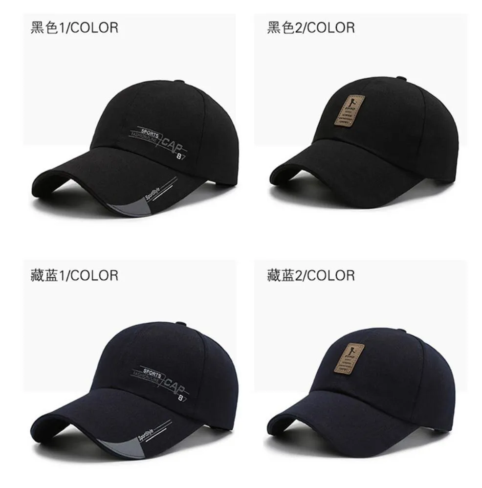 2PCS summer Man hat Canvas baseball cap, spring and fall,, leisure, sun protection, fishing caps WOMAN outdoor Ball