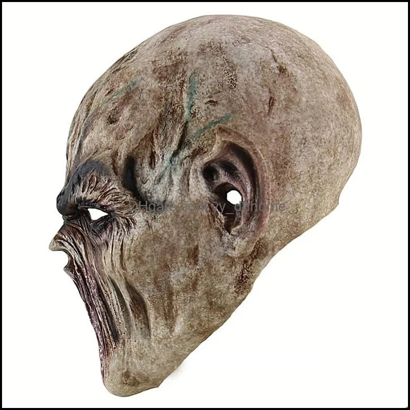 Halloween Horrible Ghastful Creepy Scary Realistic Mask Masquerade Party Decoration Props Cosplay Costumes for Adults JK2009XB