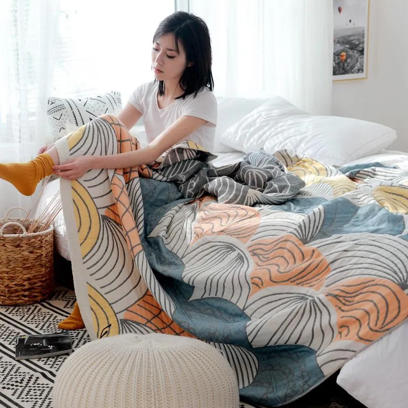 Double bed online signature blanket