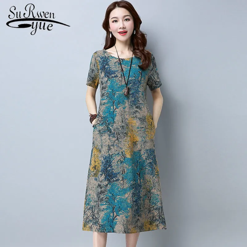 beach dinner dress Elegant Blue Floral Maxi Dress for Women