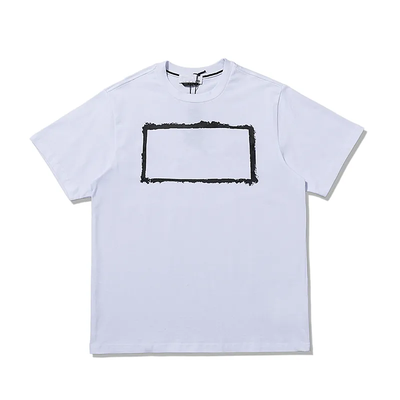 Ünlü Marka Polos Yüksek Kaliteli Yaz Pamuk Baskılı Mektup T-shirt erkek Rahat Moda Kısa Kollu Severler Sokak Basit Top T3