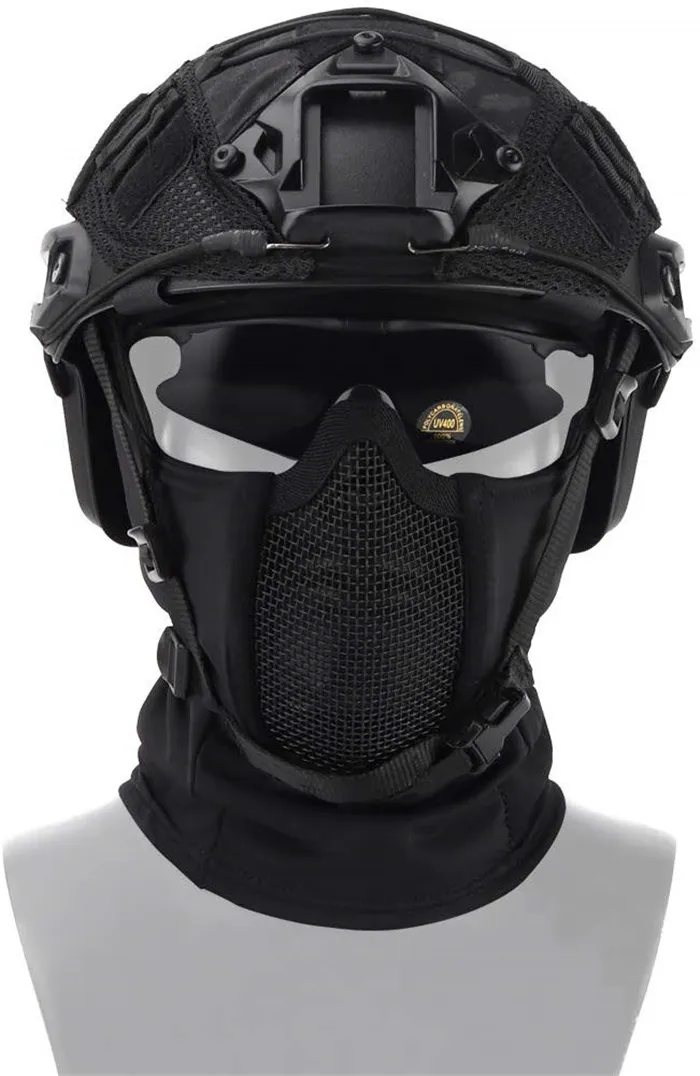 Balaclava Mesh Mask Ninja Style with Full Face Protection