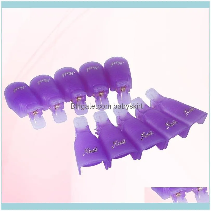 Remover Gel Polish Soakers UV Nail Degreaser Wrap Tool Reuseable Nails Soak Off Cap Clip Manicure Tools1