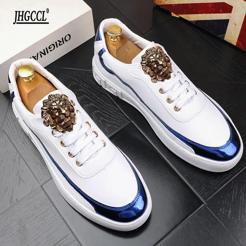 White sneakers with gold trim hotsell