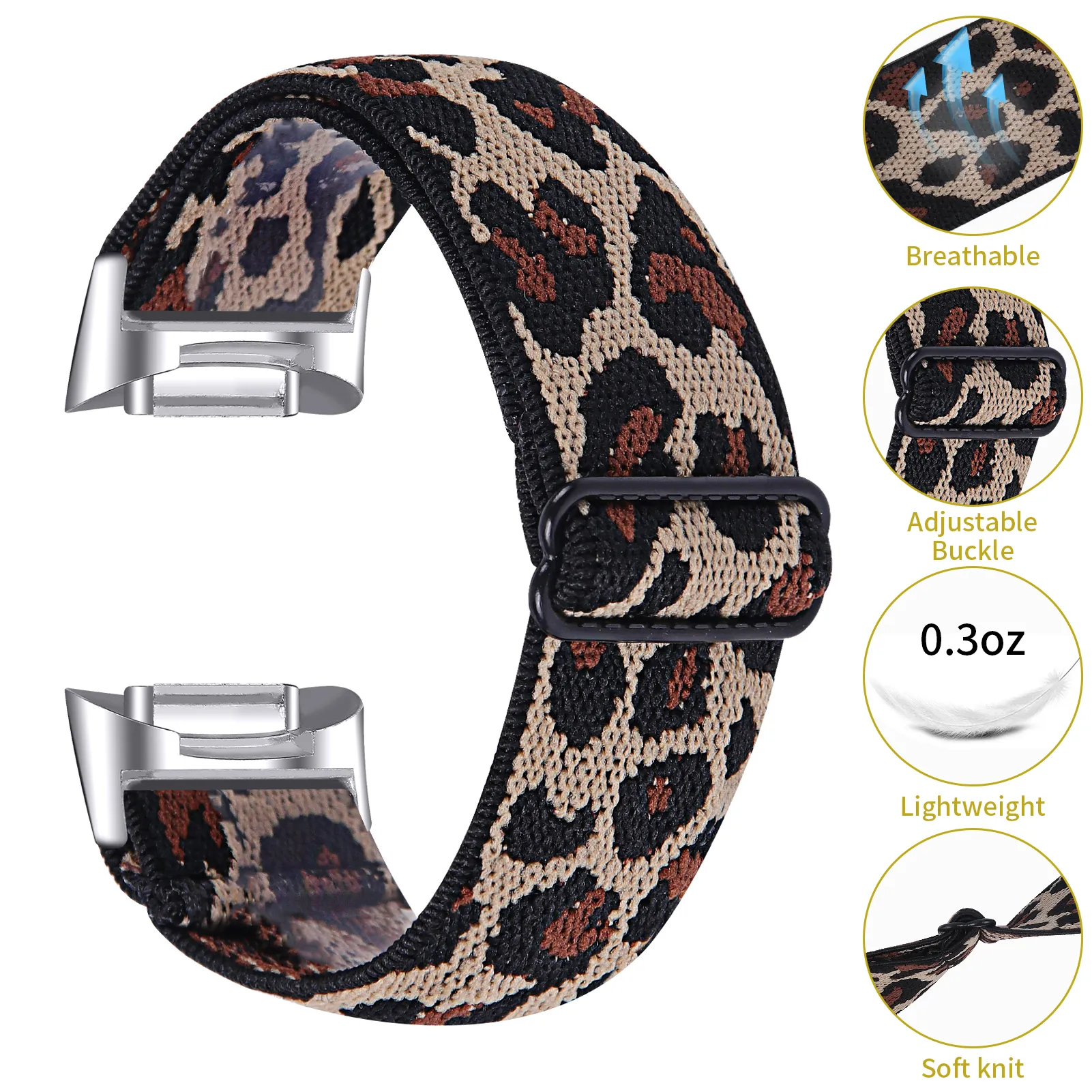 Elastic Sports Fabric Bracelet Strap In Loop For Fitbit Charge5 Watchband  Durable Wrist Band Correa From Ivylovme, $2.39