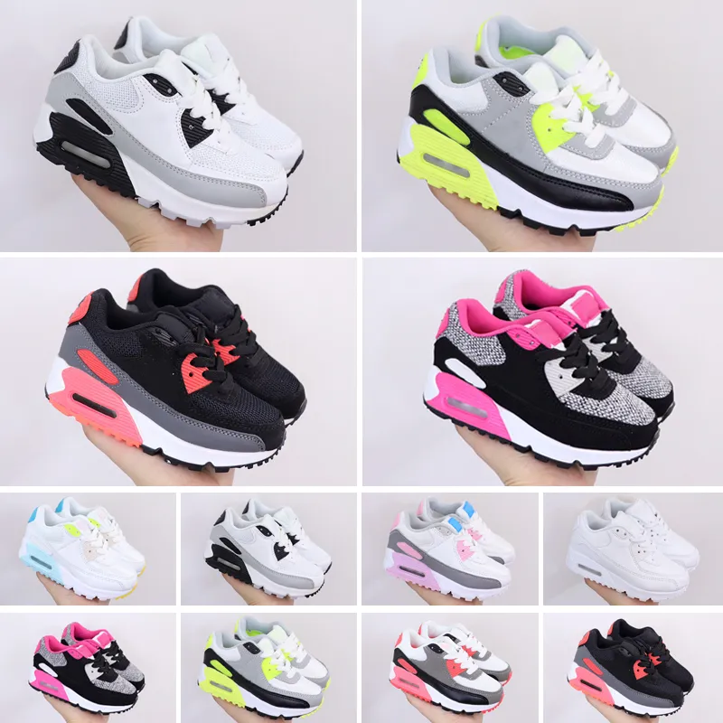 2021 Athletic Outdoor Kids Sneakers for Boys Girls Shoes Platform Children Chaussures Teenage Thick Soled Youth Sports Trainers