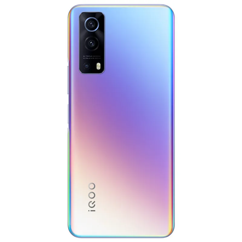 Orijinal Vivo IQOO Z3 5G Cep Telefonu 8 GB RAM 128 GB 256 GB ROM Snapdragon 768g Octa Çekirdekli Android 6.58 Inç Tam Ekran 64MP 4400 mAh Parmak İzi Kimlik Yüz Uyandırma Smartphone