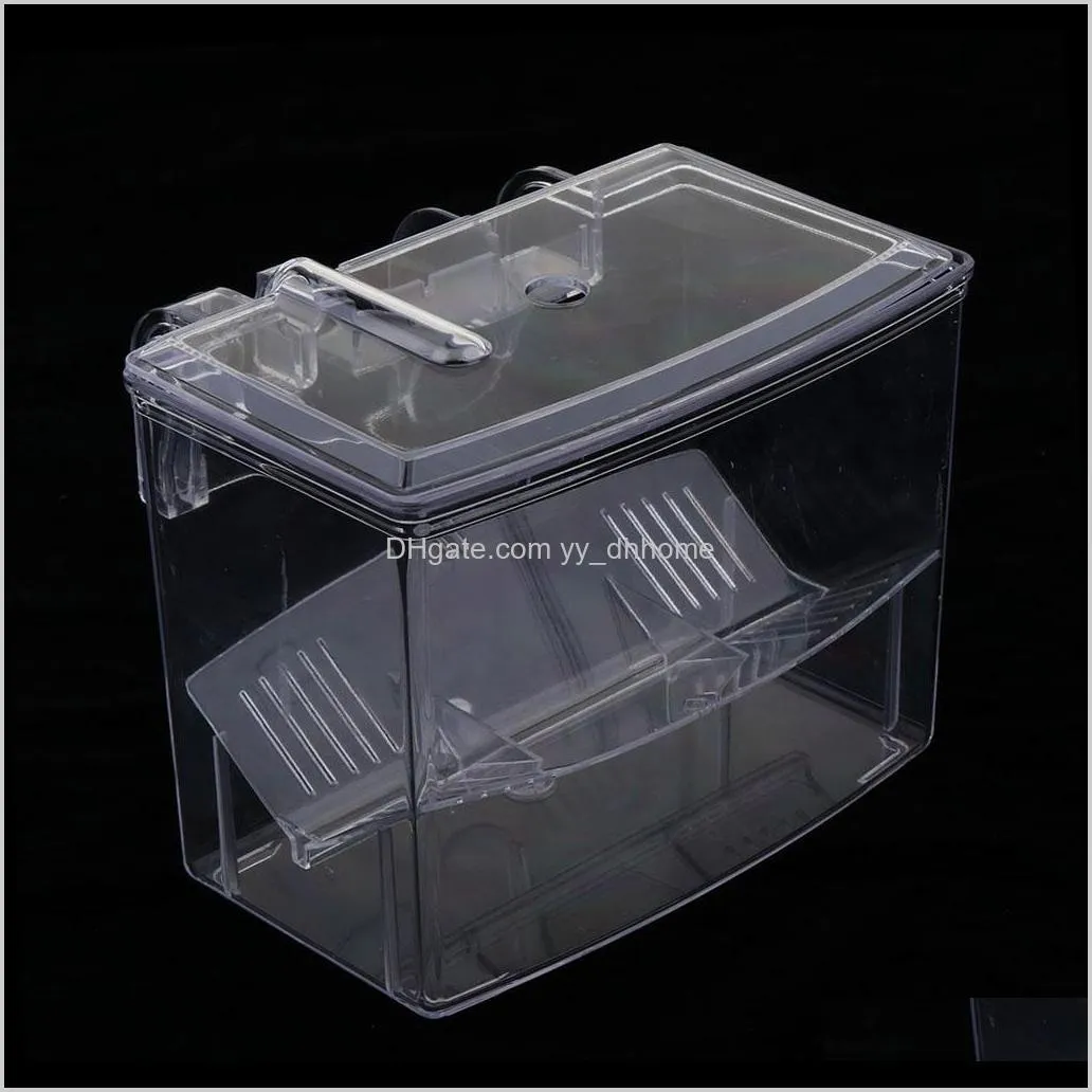 Tank Hatchery Incubator Breeding Box Acrylic Breeder Isolation Divider Hatching Boxes Y01Md Other 8Wusx
