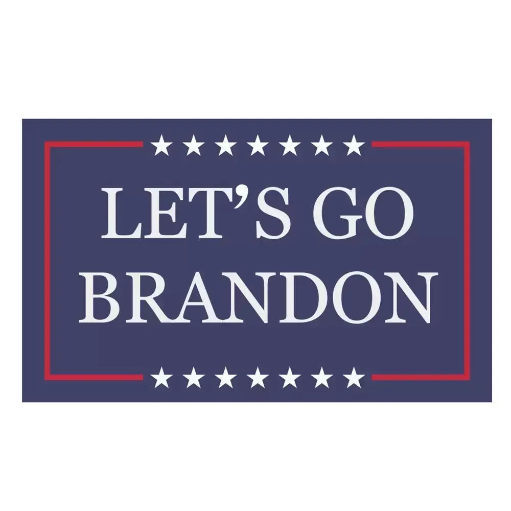 In Stock 3x5 ft Let`s Go Brandon Flag For 2024 Trump President Election Flags DHL Free Delivery CN05