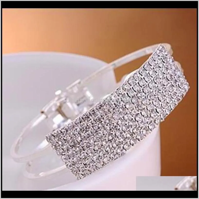 hot sales fashion korea sweet hollow out rhinestone bracelet bangle jewelry-crystal shop