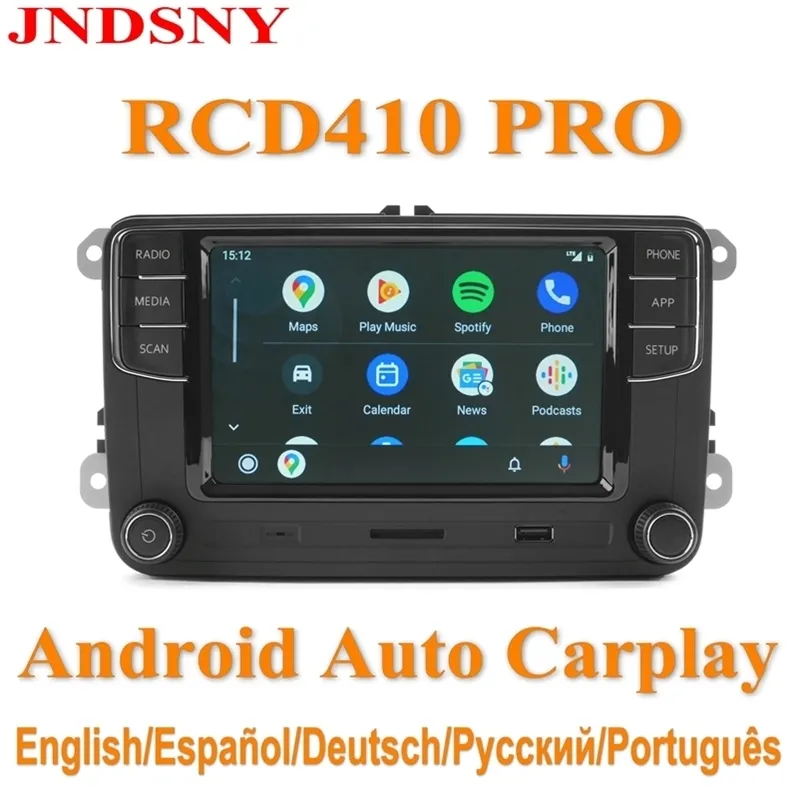 RCD410 Pro Android Auto Carplay Noname RCD330 RCD360 MIB Radio do VW Golf 5 6 MK5 MK6 CC Tiguan Passat B6 B7 Polo 210625