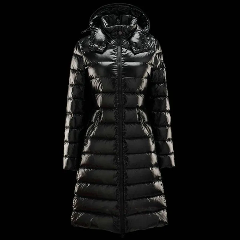 womens Long down jacket Winter parkas Coats Top Quality Women Casual Outdoor Feather woman Outwear Thicken high grade Windproof and warm Detachable hat Outerwear