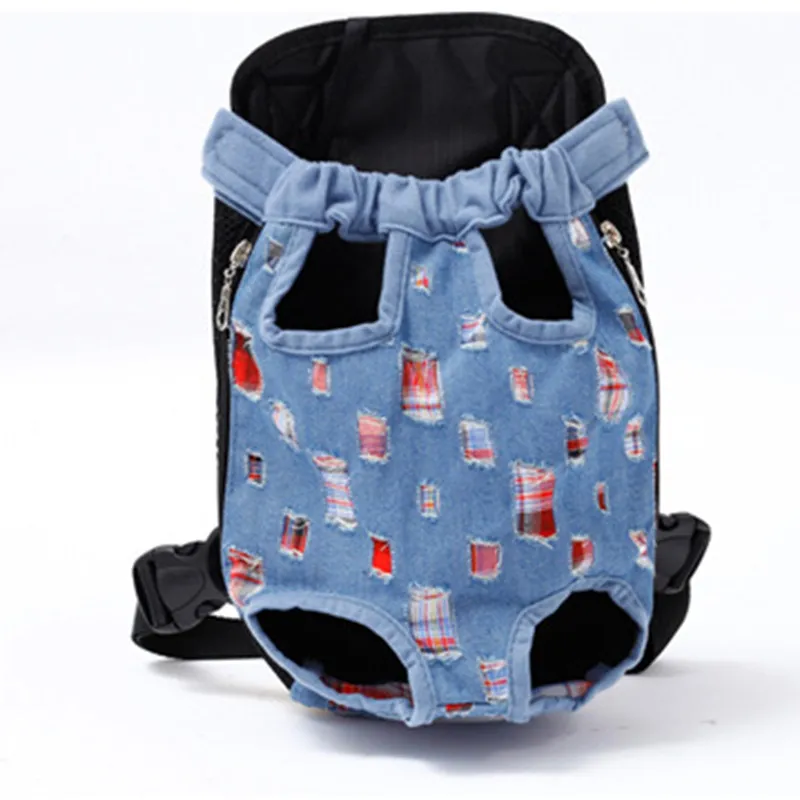 Portable outdoor Pet supplies dog travel bag breathable shoulder chest outdoors outing backpack