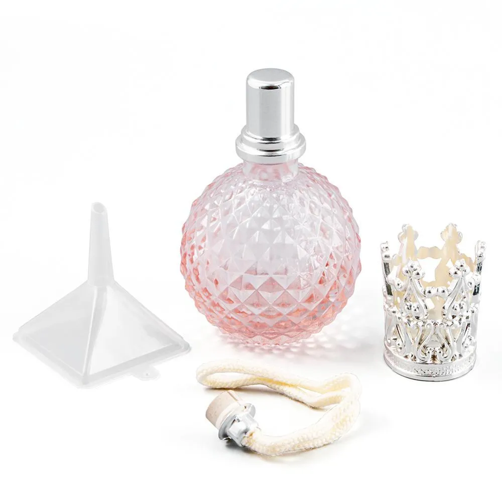 100ml Pink Pineapple Fragrance Diffuser Aromatherapy Oil Tan Lamp Kit Lady's Gift