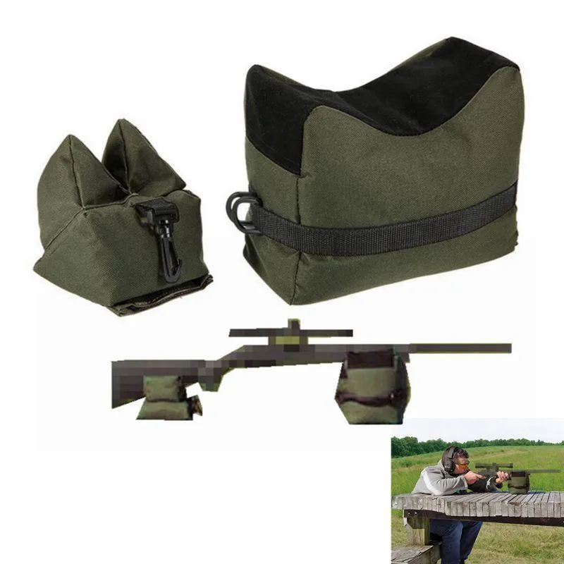 Sayfalar Sacks FS Sniper Çekim Çantası Silah Ön Arka Dinlenme Hedef Standı Tüfek Destek Kum torbası Tezgah doldurulmamış Açık Avcılık Aksesuarları