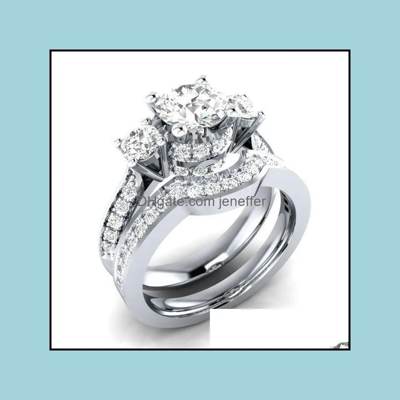 14K Gold Peridot Diamond Ring Set for Women Anillos De Bizuteria mujer Gemstone bijoux femme Jewelry Rings men Y1124
