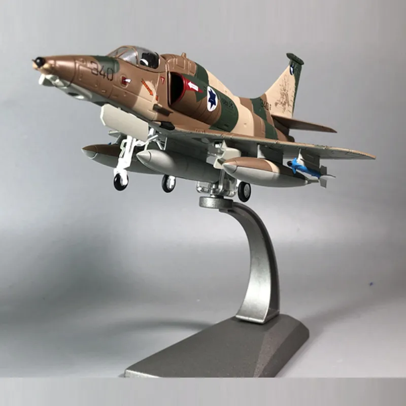 Jason Tutu Aircraft Diecast Metal 1:72 Izraela Air Force A4 Skyhawk Strike Strike Wojskowe Model Fighter samolot Dropshipping
