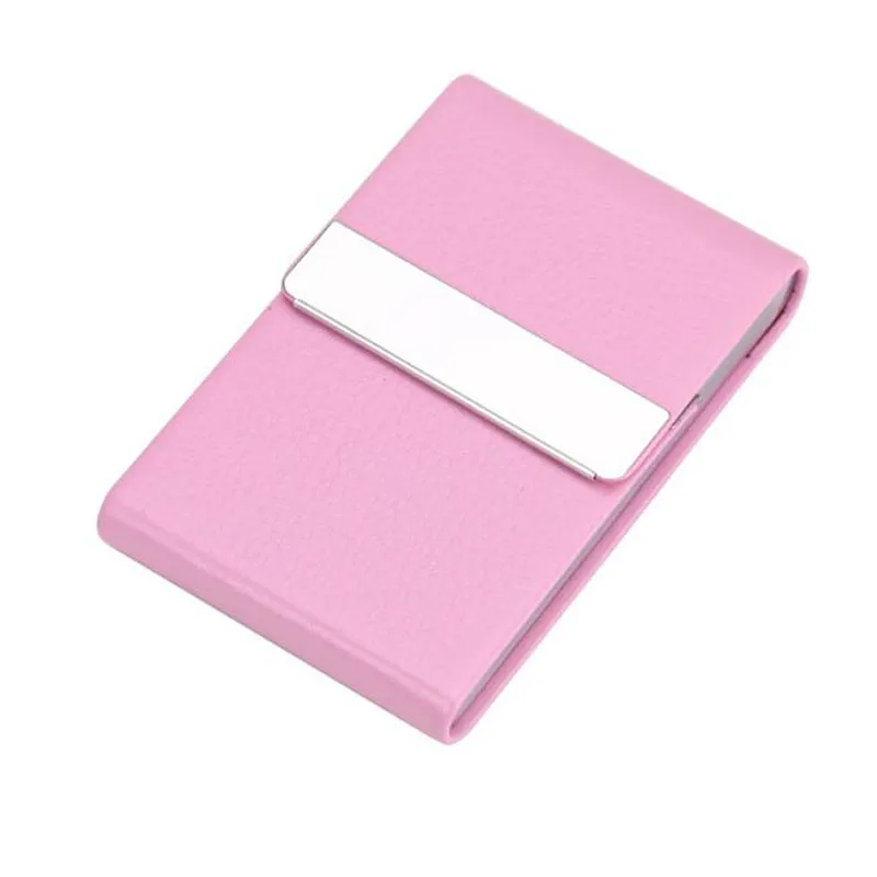 Cigarette Case Cigar Storage Box Stainless Steel Multifunction Card Cases PU Tobacco Holder Smoking Accessories ZC1059