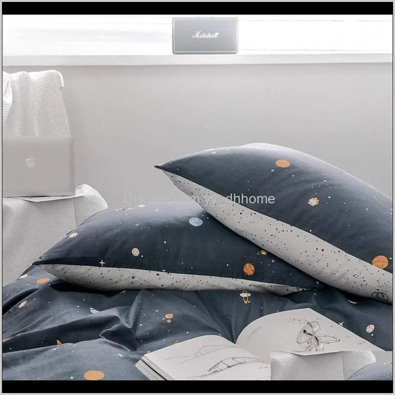 100% cotton modern bedding sets duvet cover bed sheet pillowcase bedspread comforter cover bedding set geometric patterns