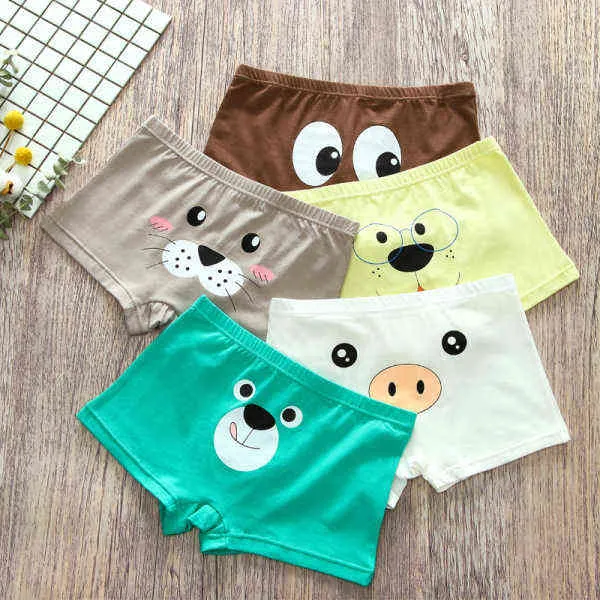Cartoon Childrens Shorts Kidley Panties For Boys 95 Cotton Boxers For