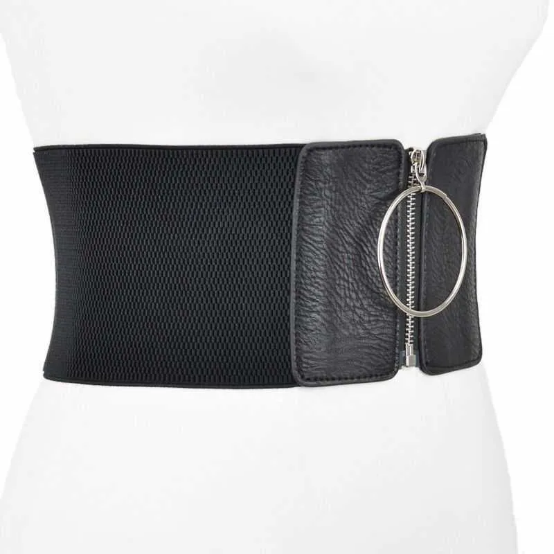 Ladies elasticated belt top