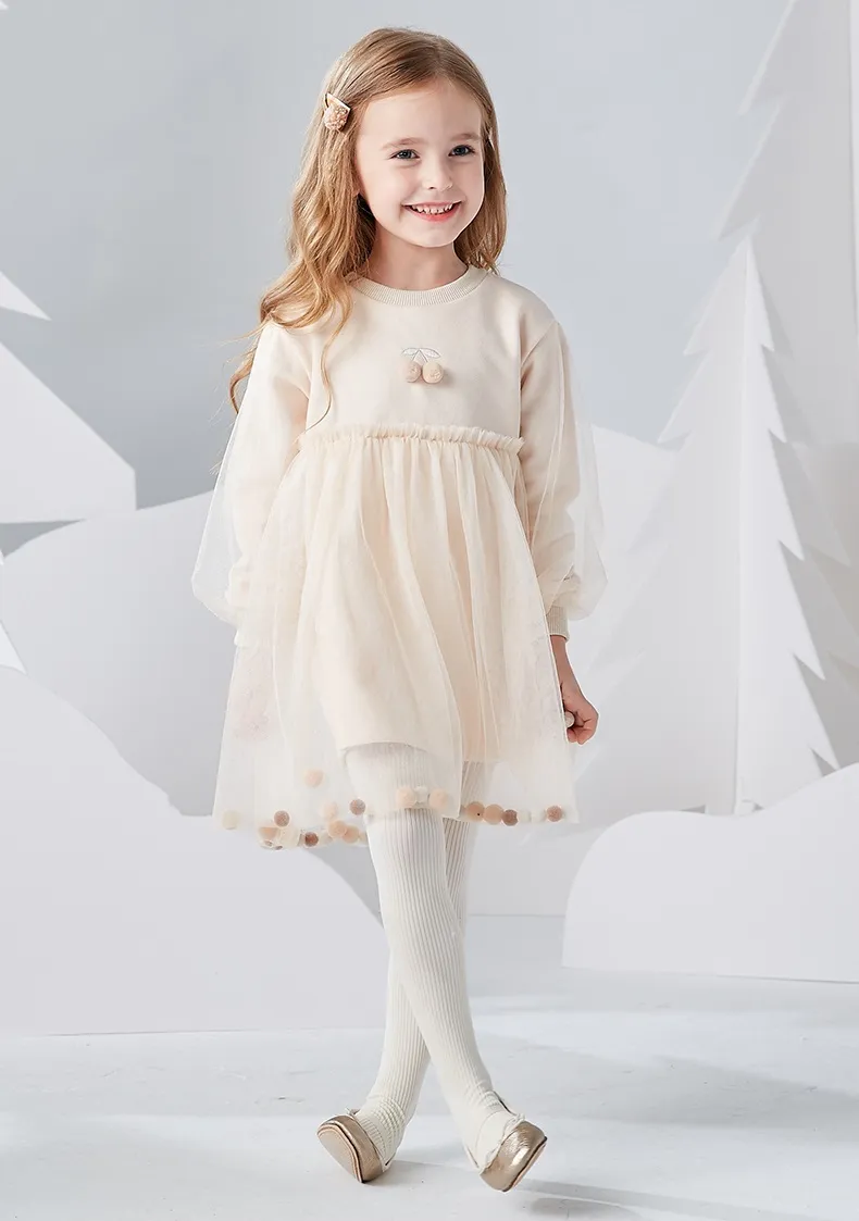 Girls White Taffeta A Line Tutu Dress Christmas Party Dress Above